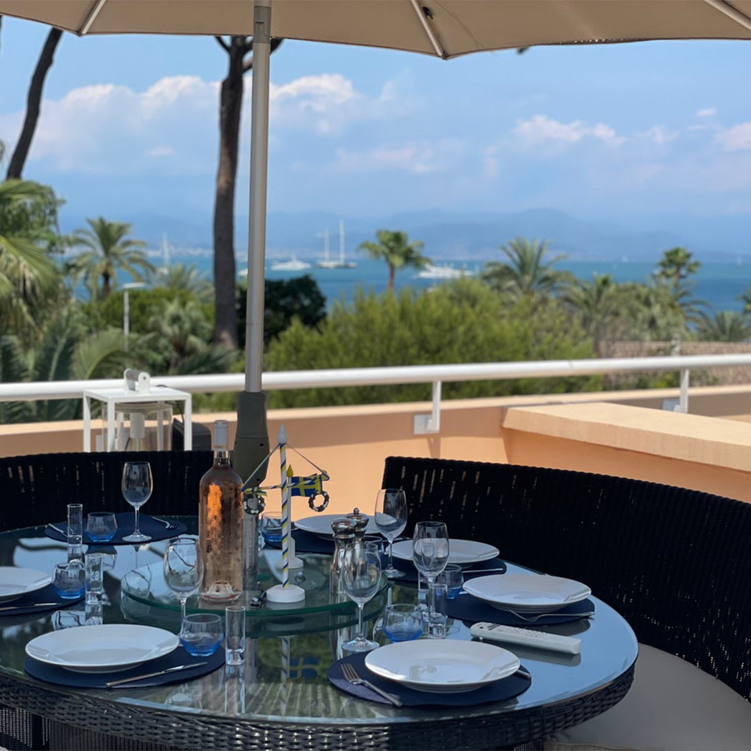 Villa Swahn – An exclusive apartment with terrace on Cap d’Antibes